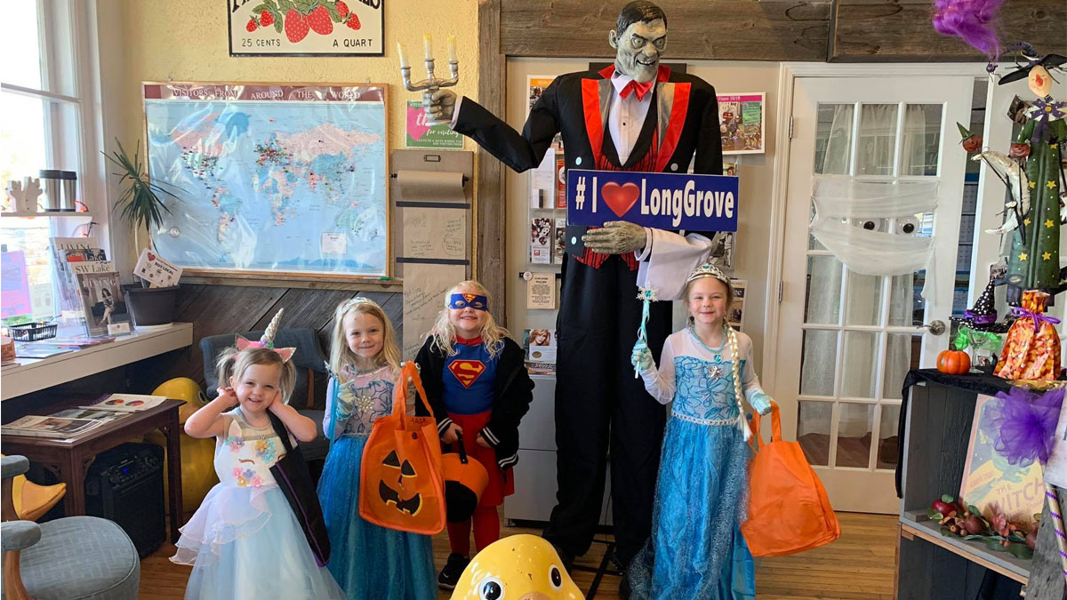 Trick or Treat in Historic Downtown Long Grove 